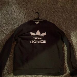 black adidas sweatshirt